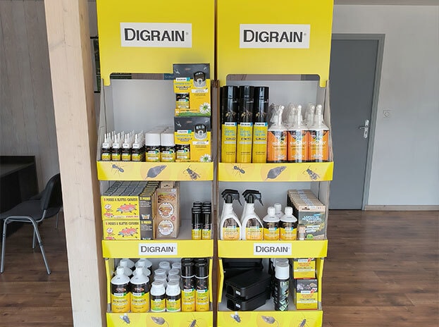 Produits de désinsectisation et de dératisation